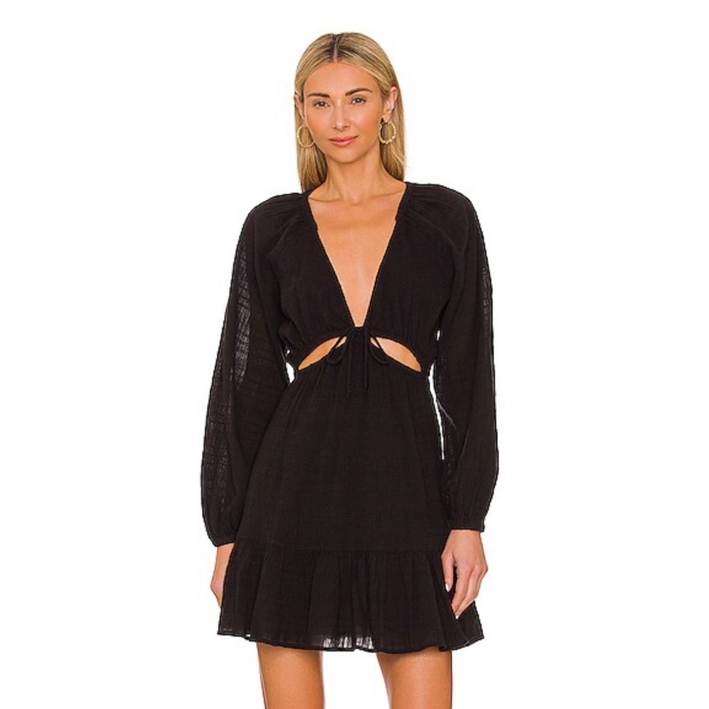 L Space Feelin' Fine Mini Dress in Black